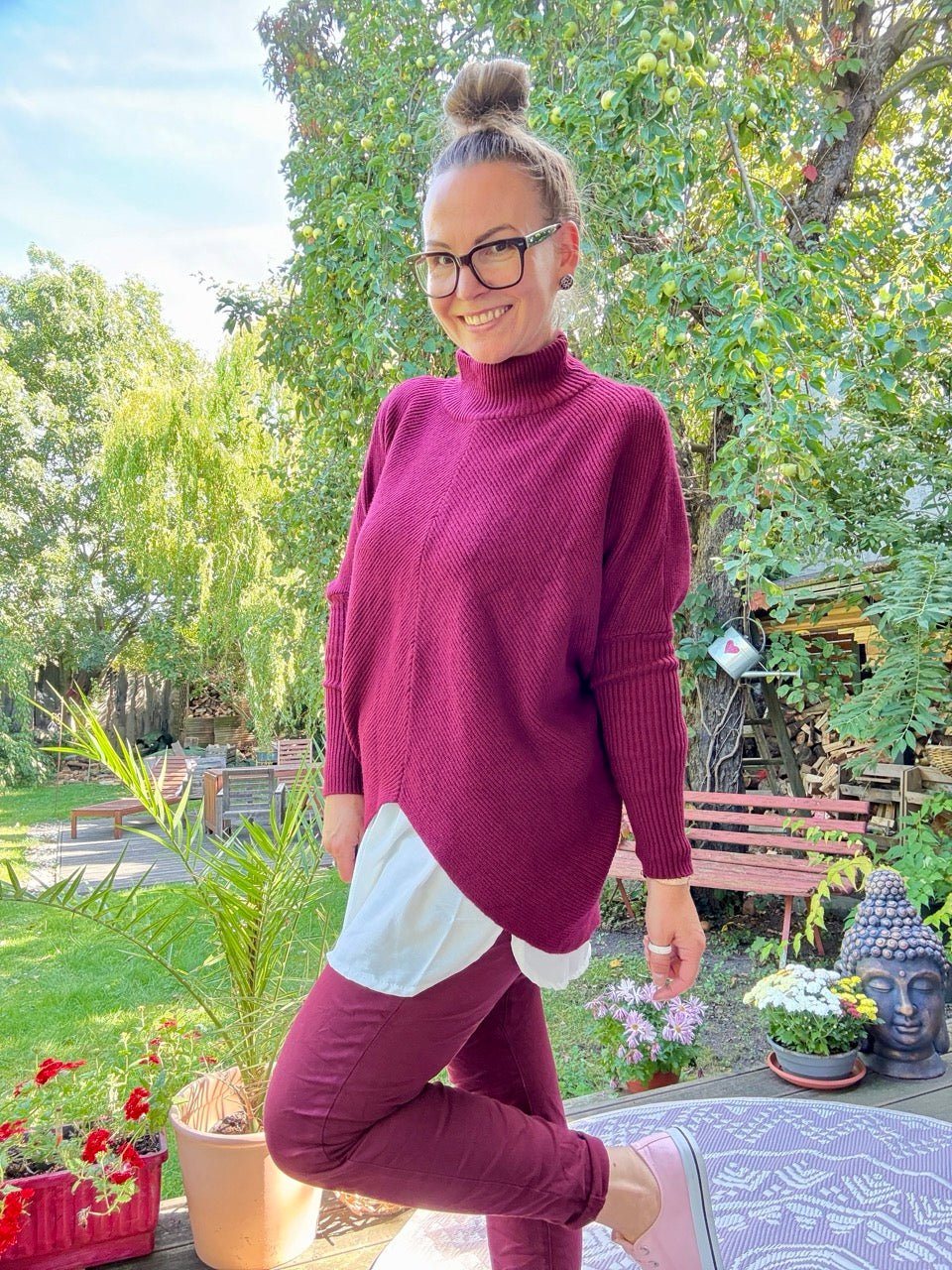 Pulli Lieblingsstück Cherry - FROLLEIN KÄTHE Shop