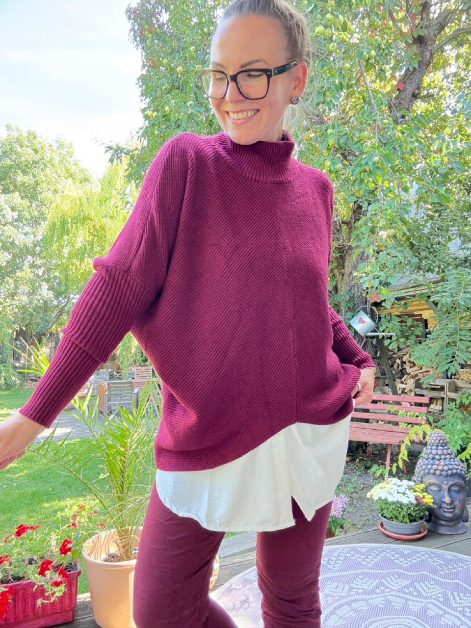 Pulli Lieblingsstück Cherry - FROLLEIN KÄTHE Shop