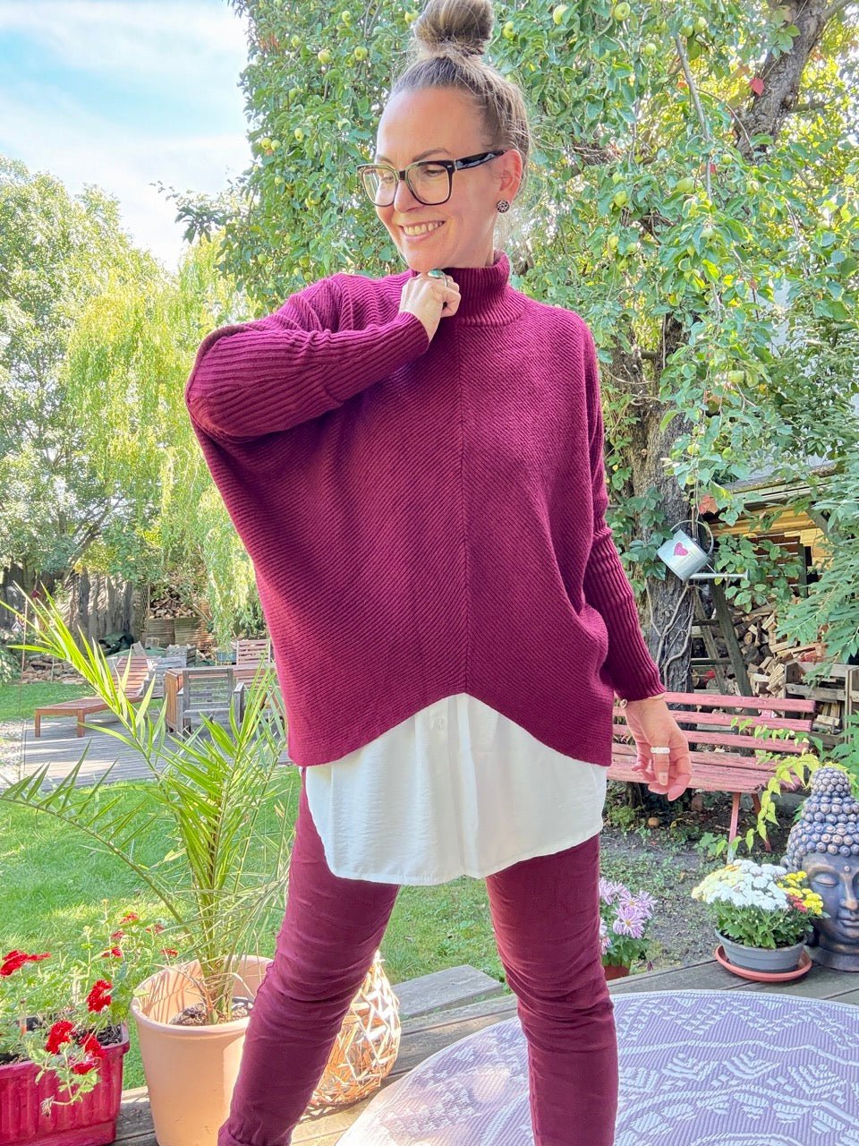 Pulli Lieblingsstück Cherry - FROLLEIN KÄTHE Shop