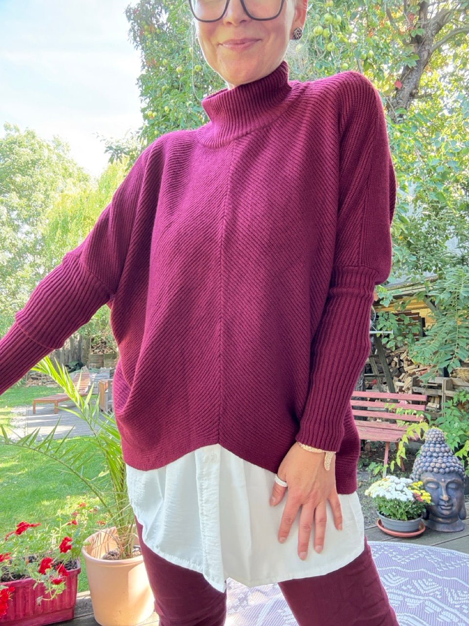 Pulli Lieblingsstück Cherry - FROLLEIN KÄTHE Shop