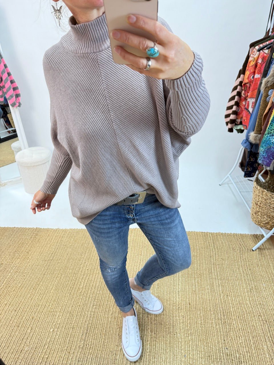 Pulli Lieblingsstück Milchkaffee - FROLLEIN KÄTHE Shop