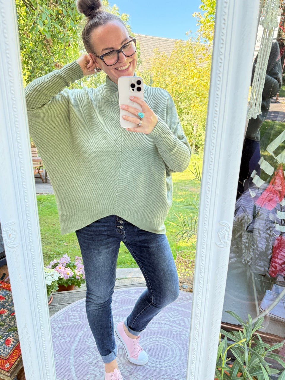 Pulli Lieblingsstück Salbei - FROLLEIN KÄTHE Shop
