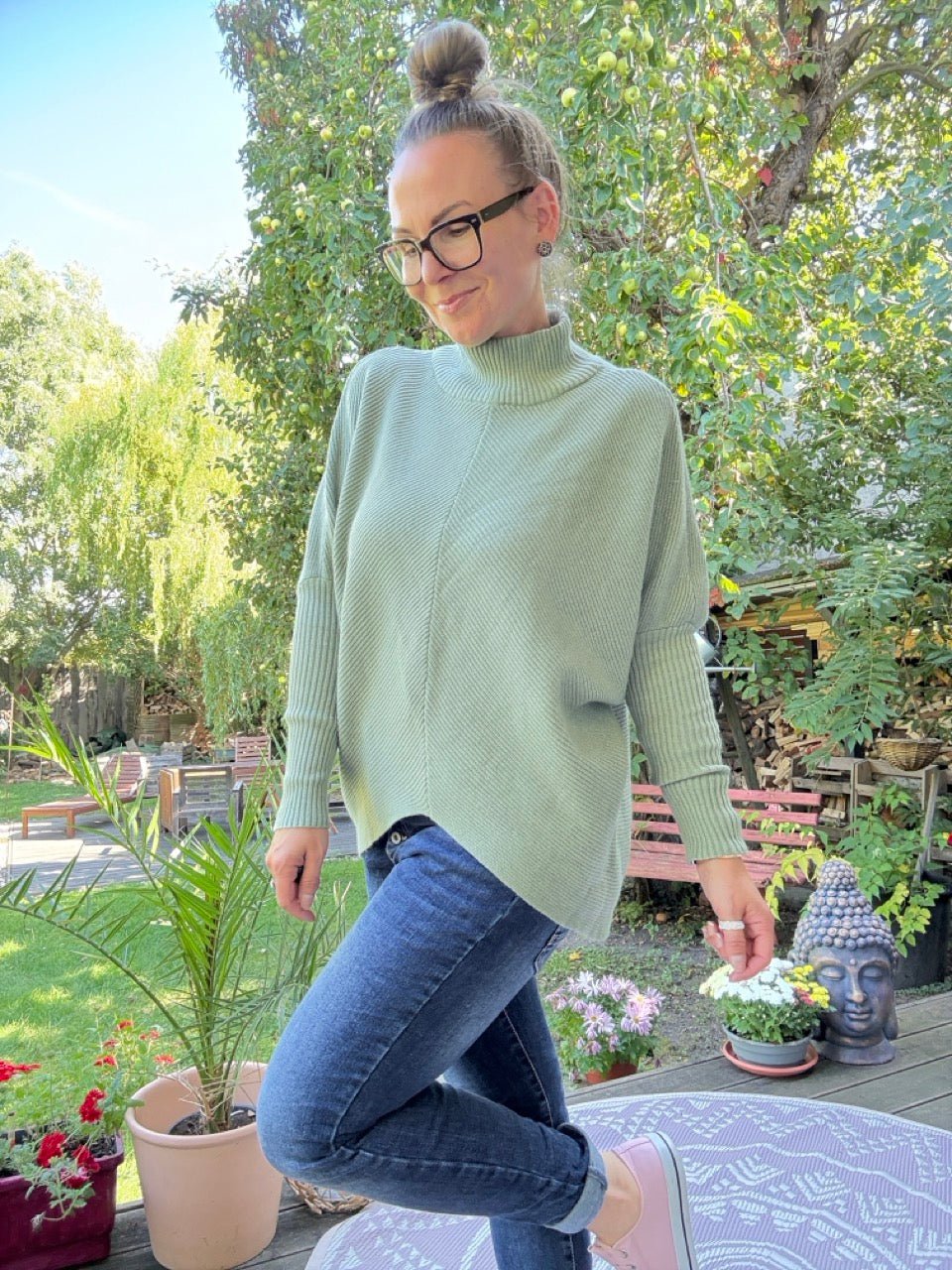 Pulli Lieblingsstück Salbei - FROLLEIN KÄTHE Shop