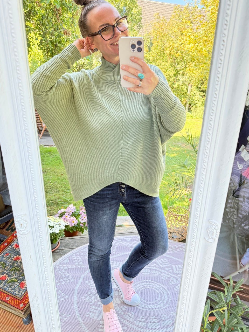 Pulli Lieblingsstück Salbei - FROLLEIN KÄTHE Shop