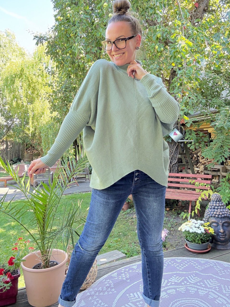 Pulli Lieblingsstück Salbei - FROLLEIN KÄTHE Shop