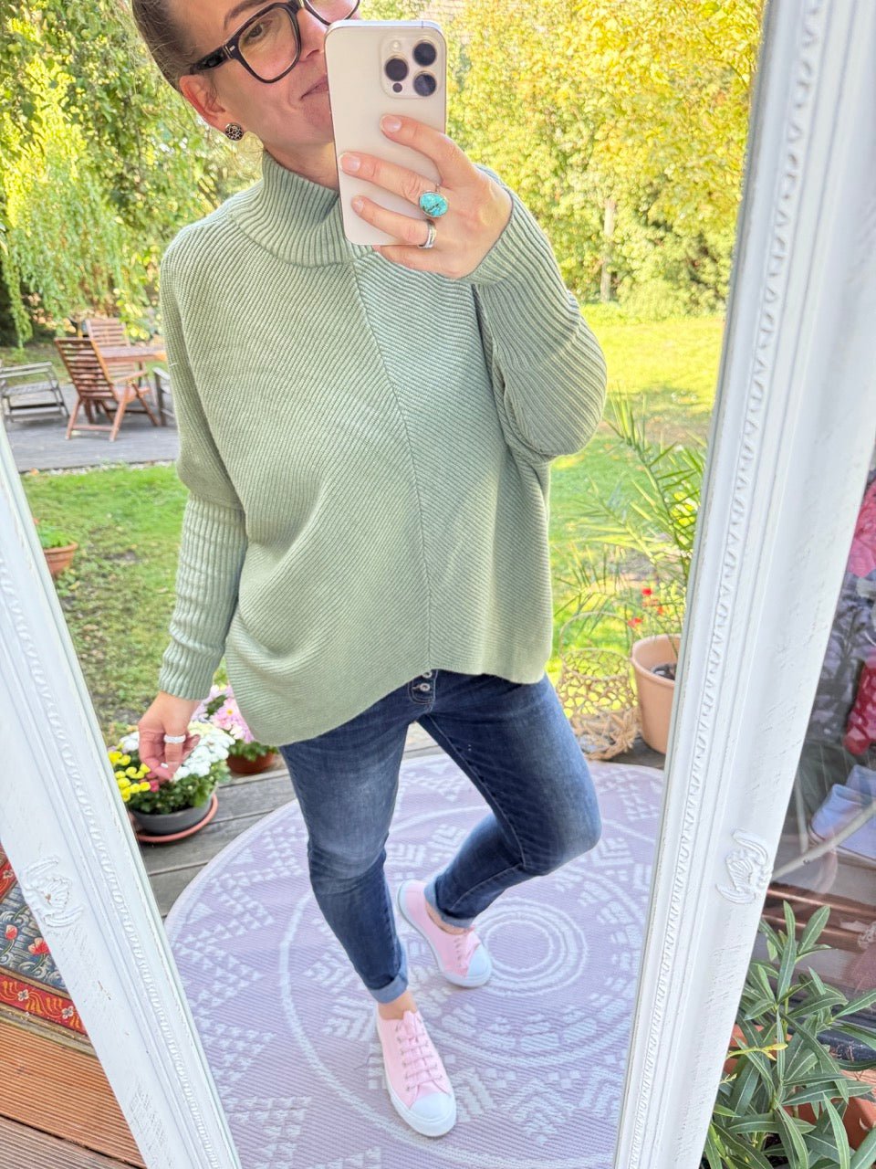 Pulli Lieblingsstück Salbei - FROLLEIN KÄTHE Shop