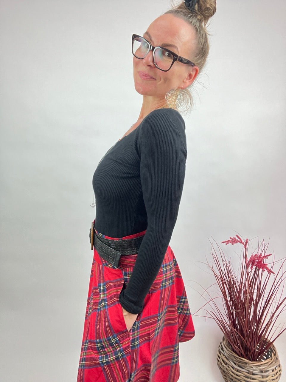 Pulli Lina Schwarz NEU! - FROLLEIN KÄTHE Shop
