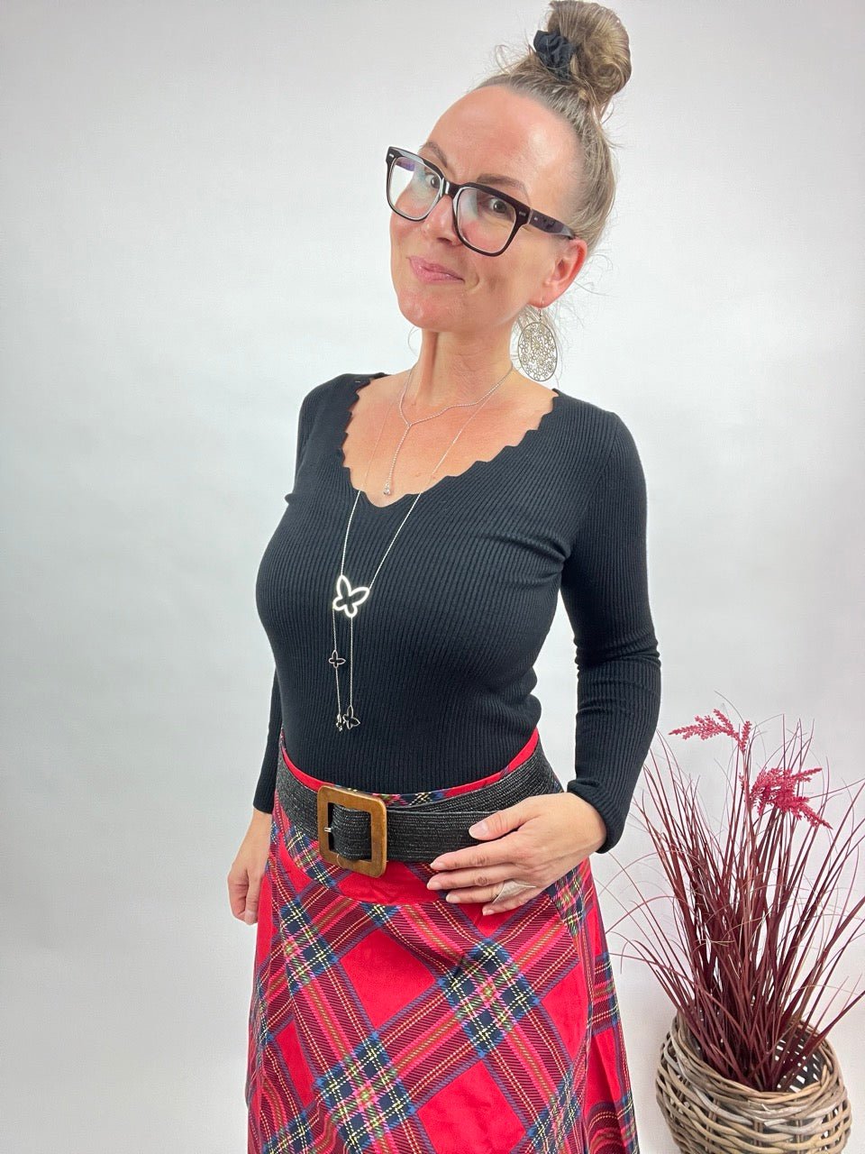 Pulli Lina Schwarz NEU! - FROLLEIN KÄTHE Shop