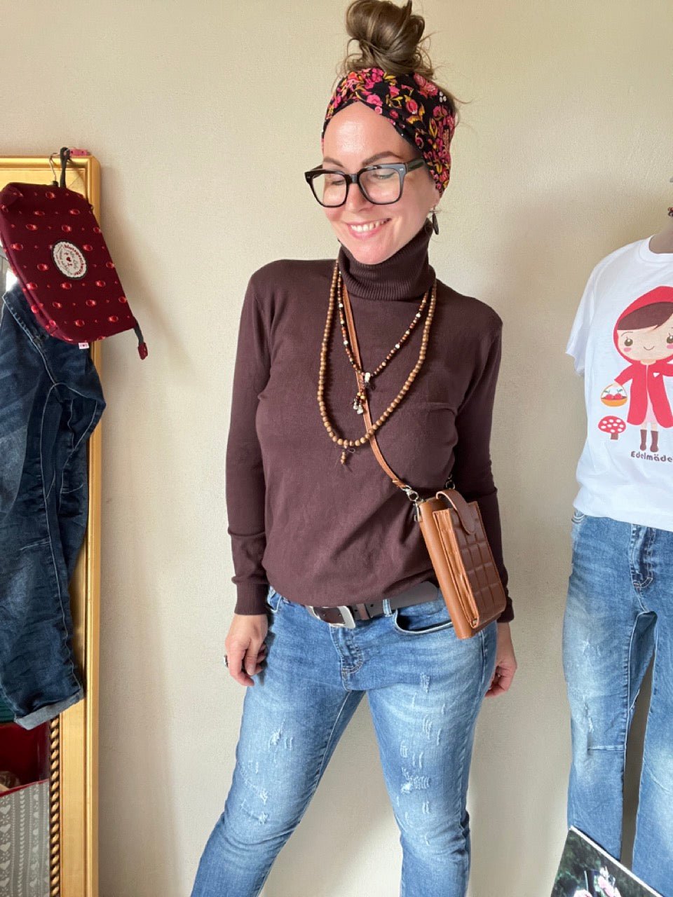 Pulli Mimi Braun - FROLLEIN KÄTHE Shop