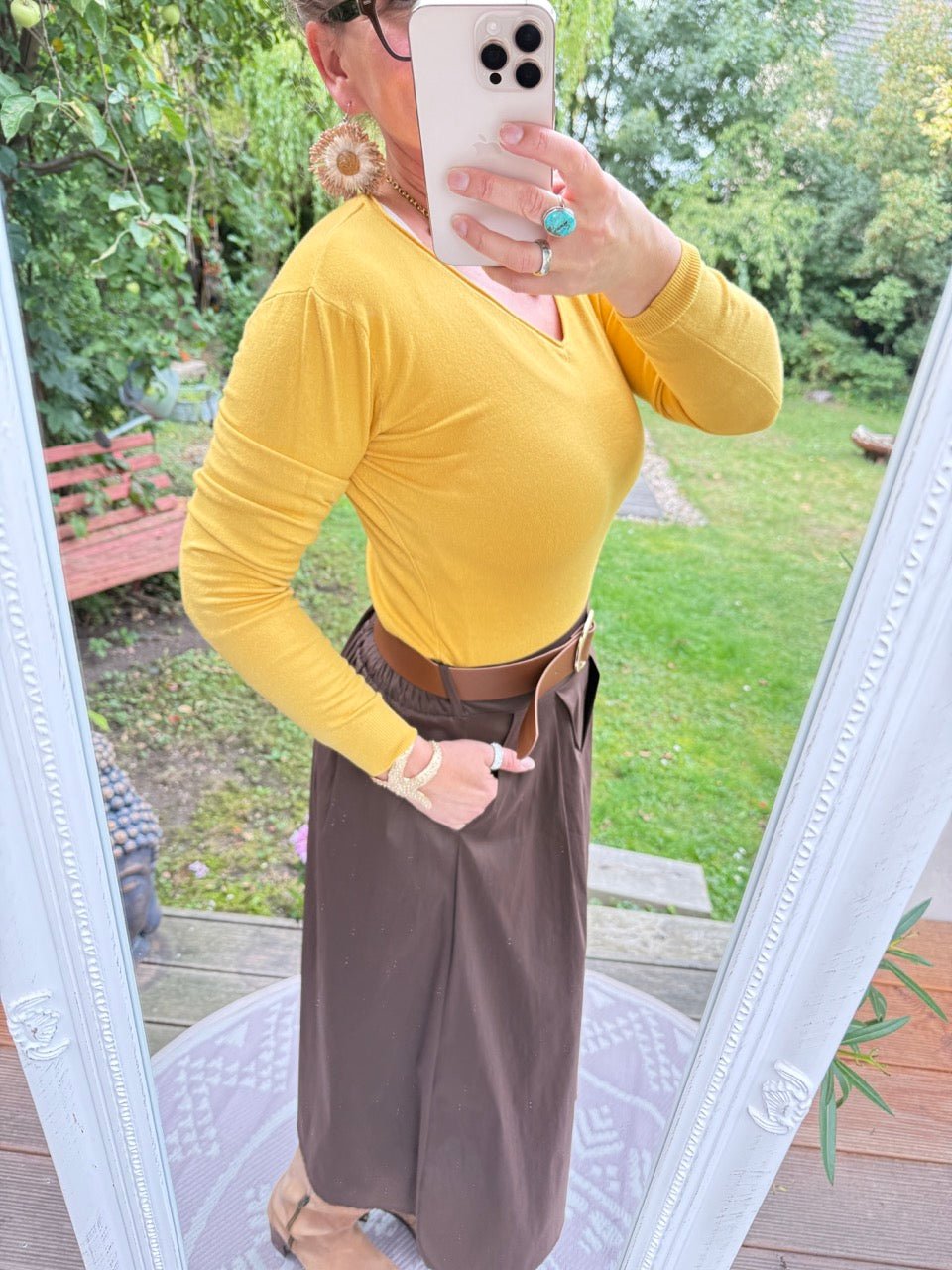 Pulli Morgenstund Sonnengelb - FROLLEIN KÄTHE Shop