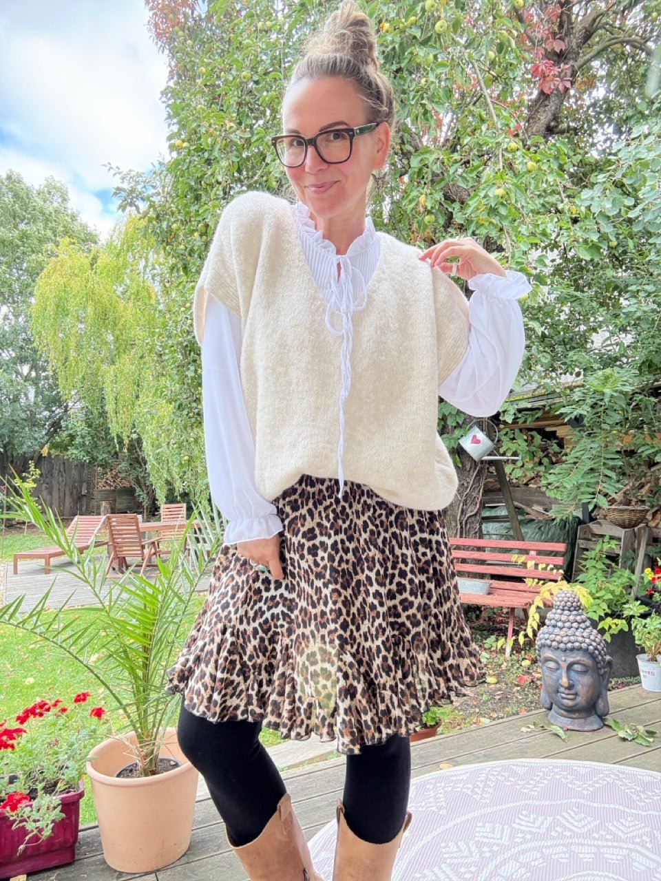 Pulli Pullunder Cozy Dream Cream - FROLLEIN KÄTHE Shop