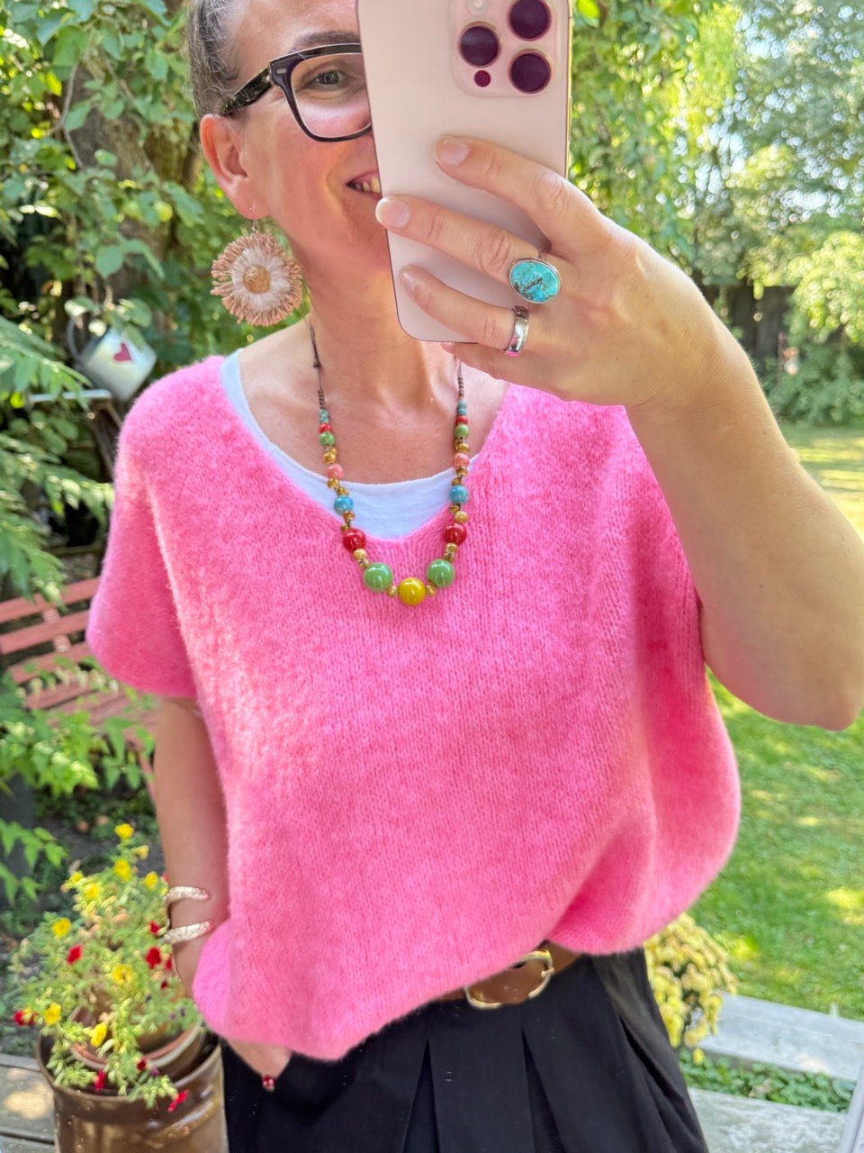 Pulli / Pullunder Cozy Dream Rose - FROLLEIN KÄTHE Shop