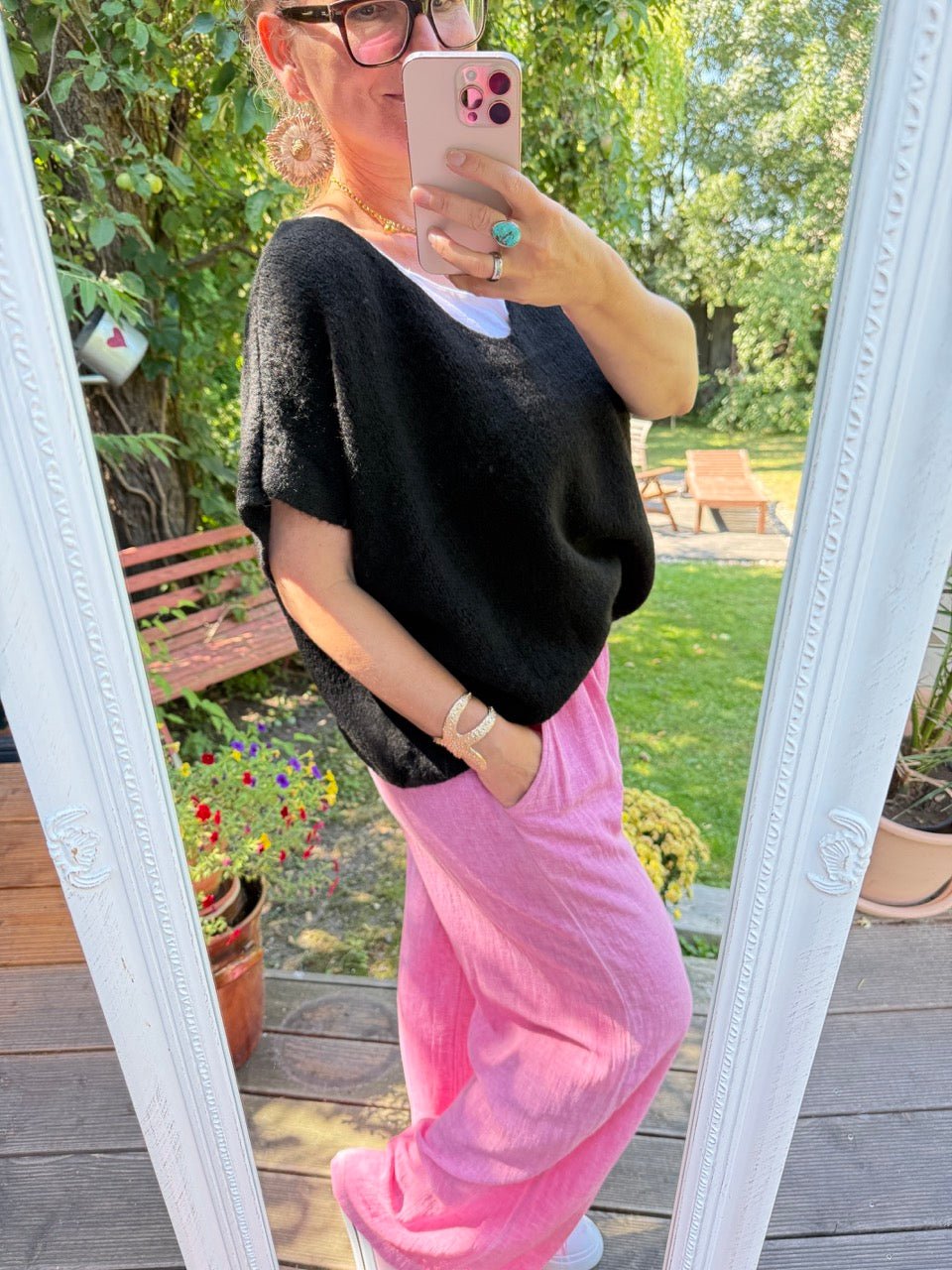Pulli / Pullunder Cozy Dream Schwarz - FROLLEIN KÄTHE Shop