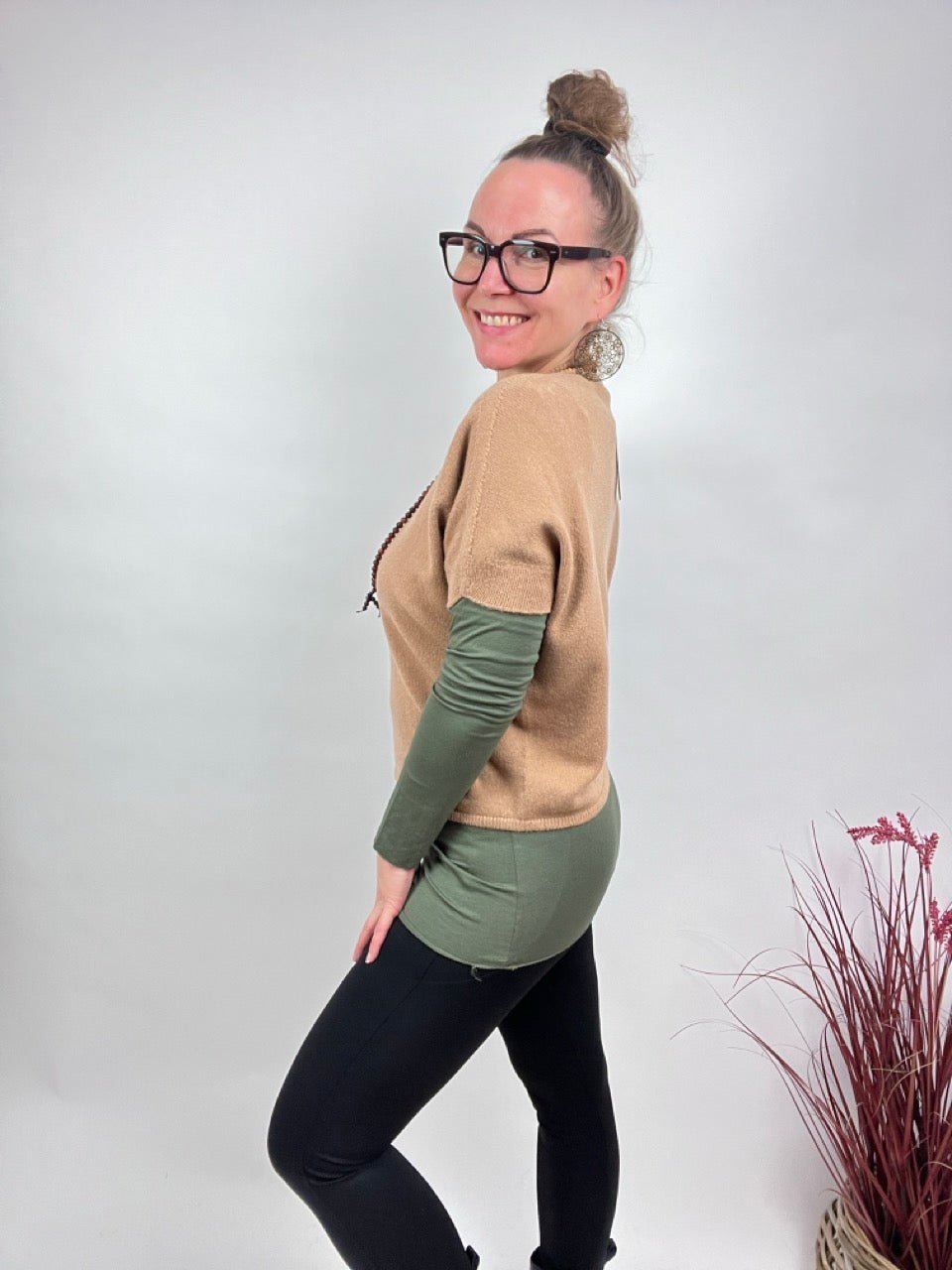 Pulli Showtime Cappuccino - FROLLEIN KÄTHE Shop