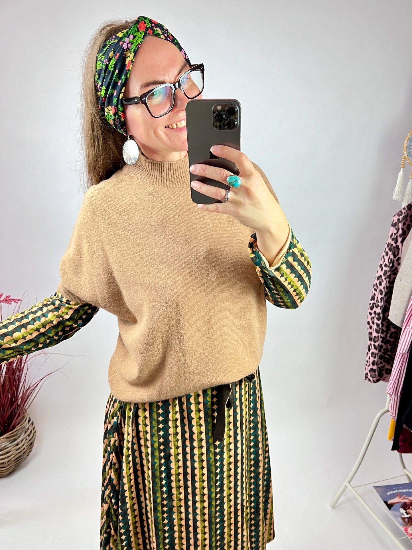 Pulli Showtime Cappuccino - FROLLEIN KÄTHE Shop