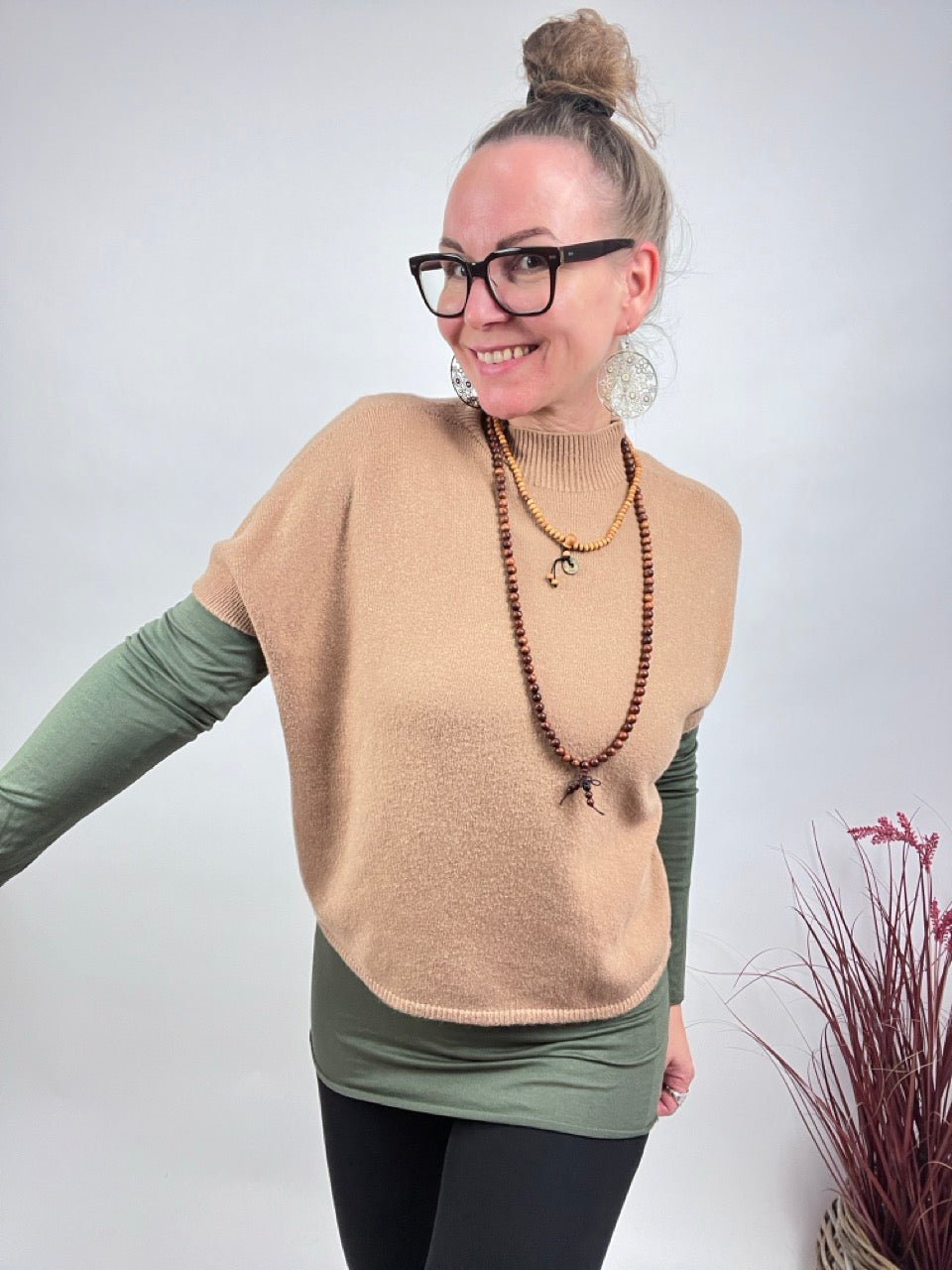 Pulli Showtime Cappuccino - FROLLEIN KÄTHE Shop