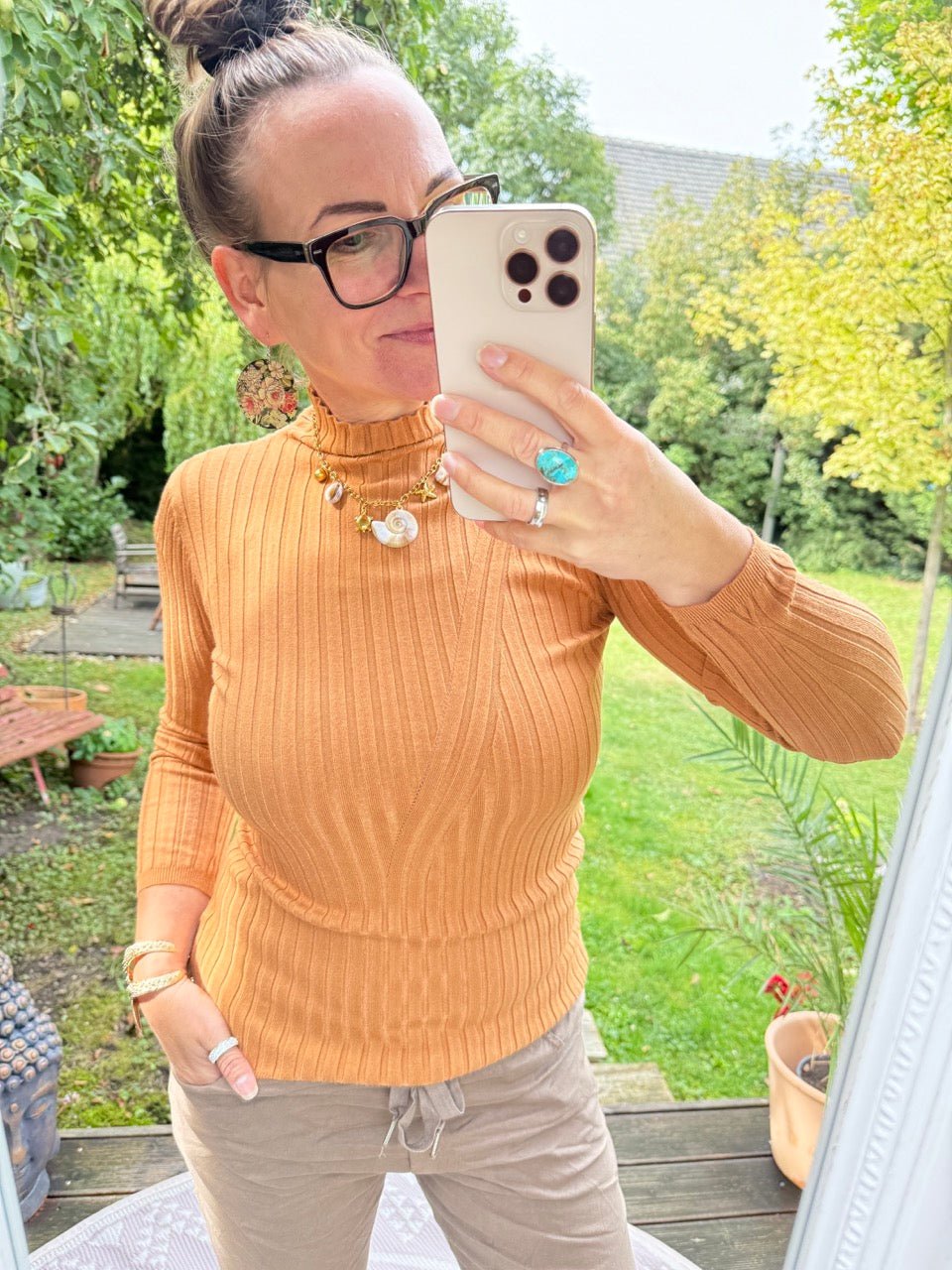 Pulli Sinja Karamell - FROLLEIN KÄTHE Shop
