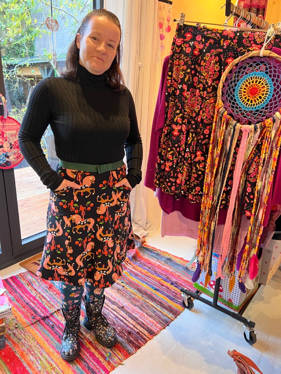 Pulli Sinja Schwarz - FROLLEIN KÄTHE Shop