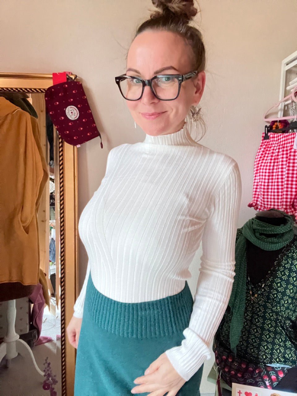 Pulli Sinja Wollweiß - FROLLEIN KÄTHE Shop