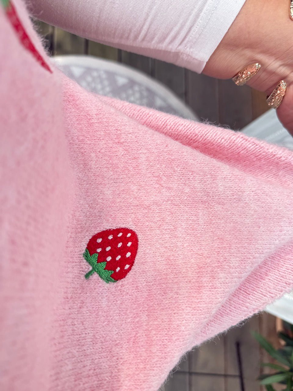 Pulli Strawberry Rose - FROLLEIN KÄTHE Shop