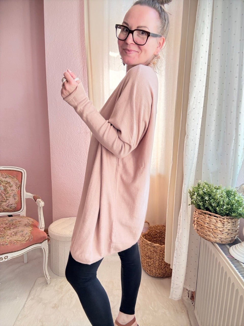 Pulli Wohlfühlweite Nude - FROLLEIN KÄTHE Shop