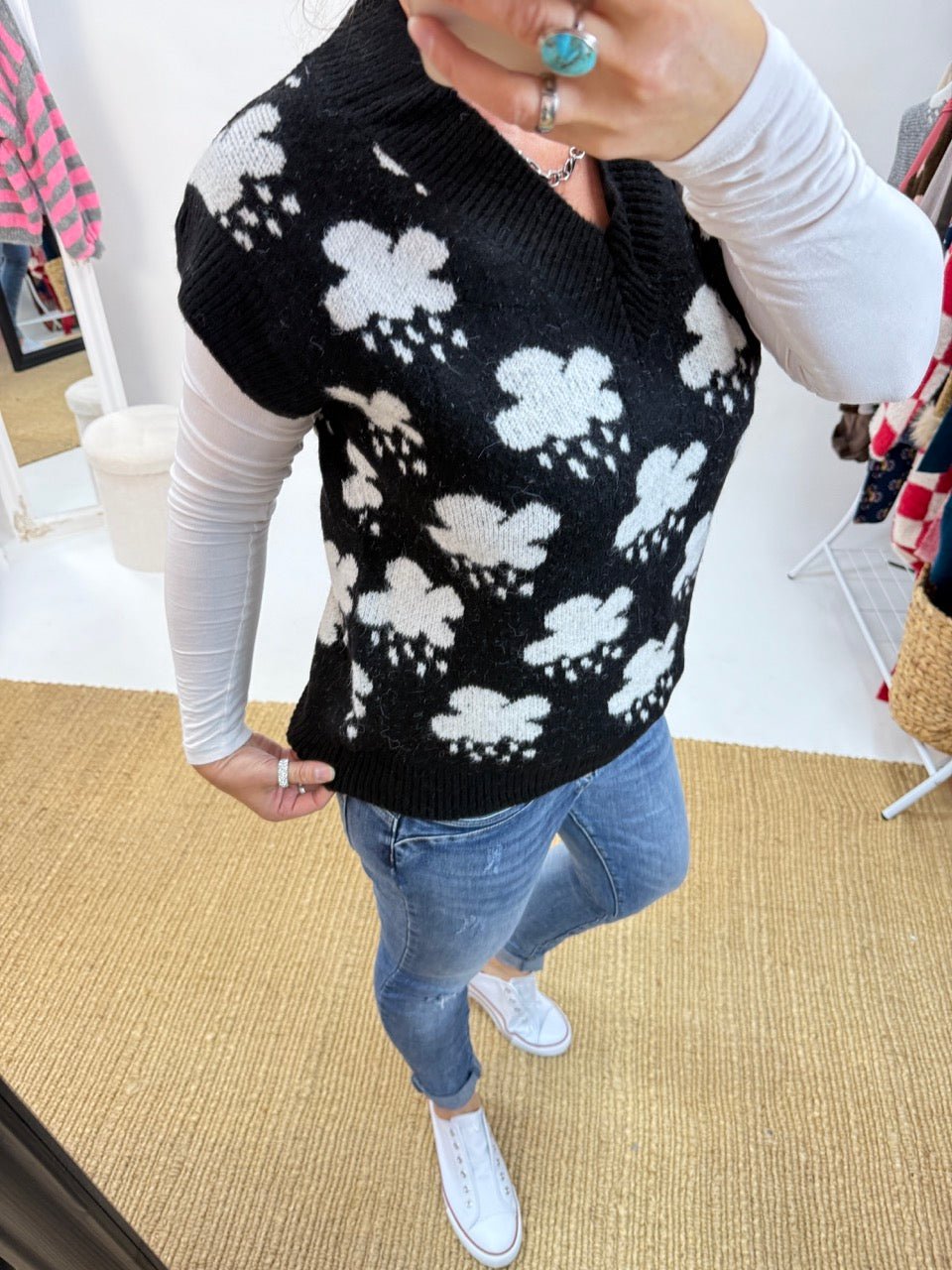 Pullunder Himmelskuss Schwarz - FROLLEIN KÄTHE Shop
