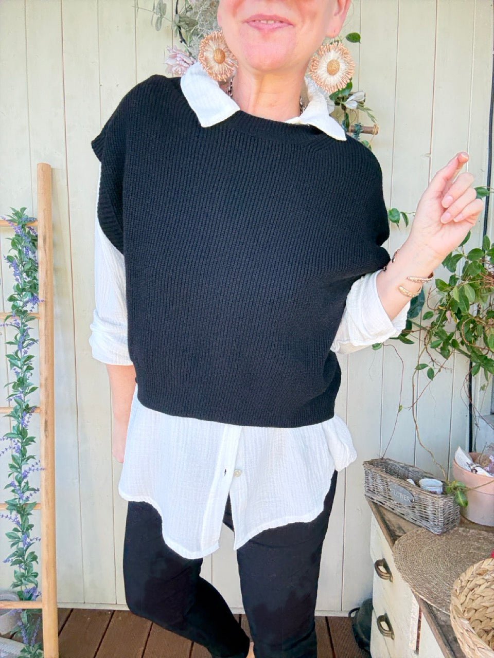 Pullunder Pulli Oversize Bestseller! Viele Farben - FROLLEIN KÄTHE Shop