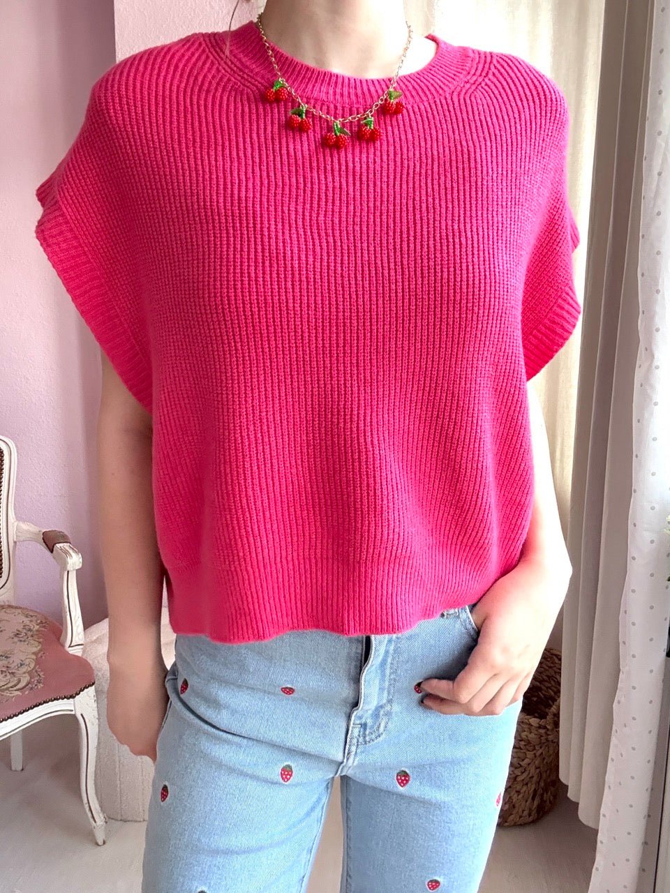 Pullunder Pulli Oversize Bestseller! Viele Farben - FROLLEIN KÄTHE Shop