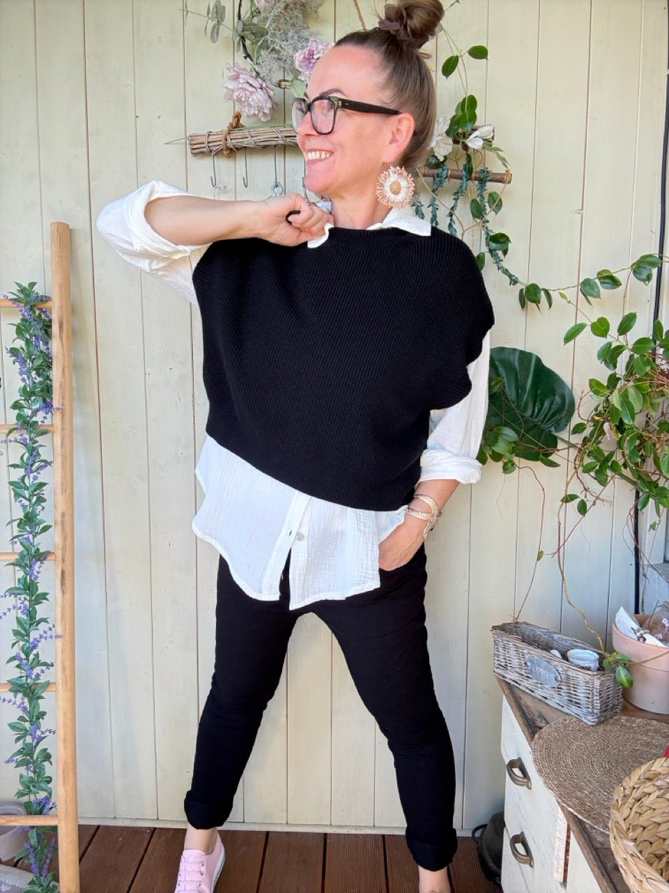 Pullunder Pulli Oversize Bestseller! Viele Farben - FROLLEIN KÄTHE Shop