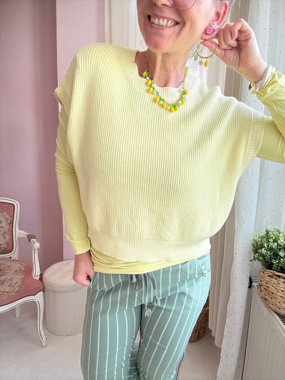 Pullunder Pulli Oversize Bestseller! Viele Farben - FROLLEIN KÄTHE Shop