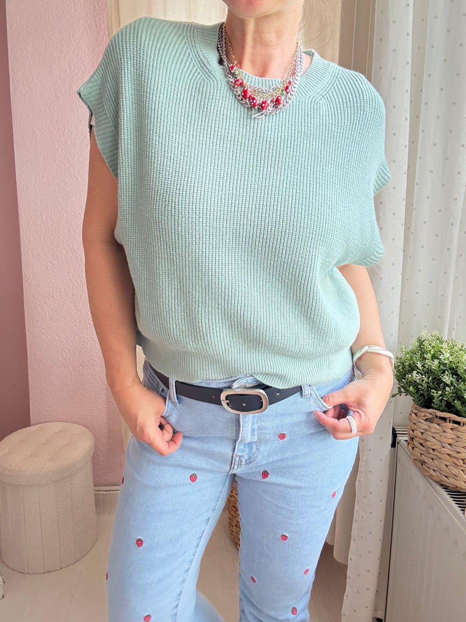 Pullunder Pulli Oversize Bestseller! Viele Farben - FROLLEIN KÄTHE Shop