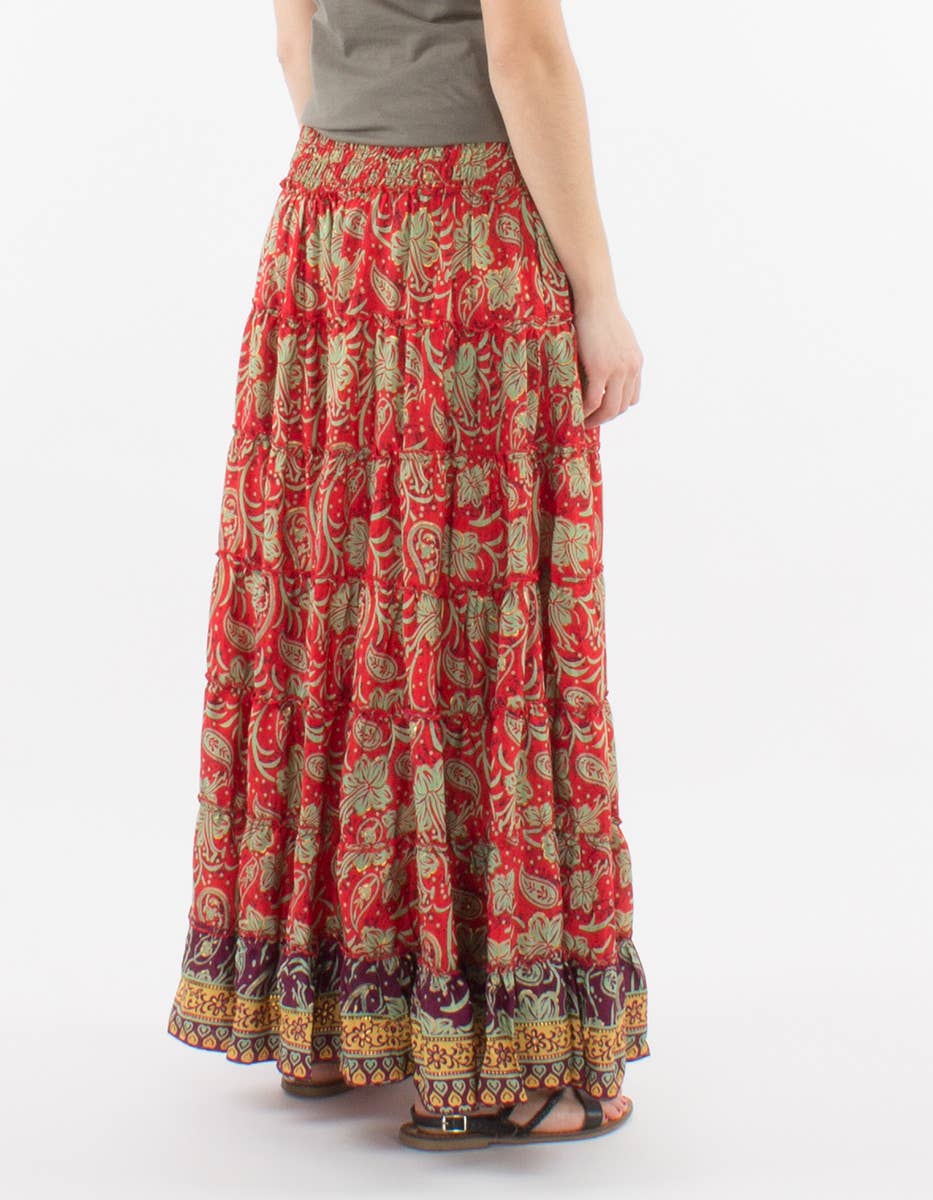 Rock / Kleid Hibiskus Rot - FROLLEIN KÄTHE Shop