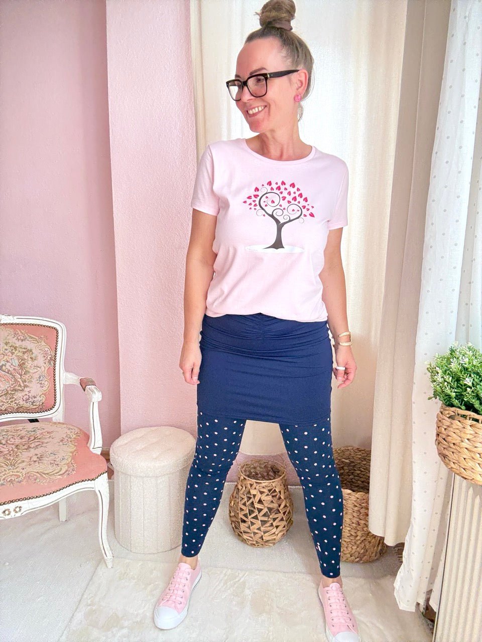 Rock Kurvenkuss Blau - FROLLEIN KÄTHE Shop