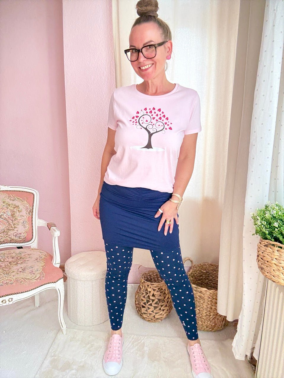 Rock Kurvenkuss Blau - FROLLEIN KÄTHE Shop