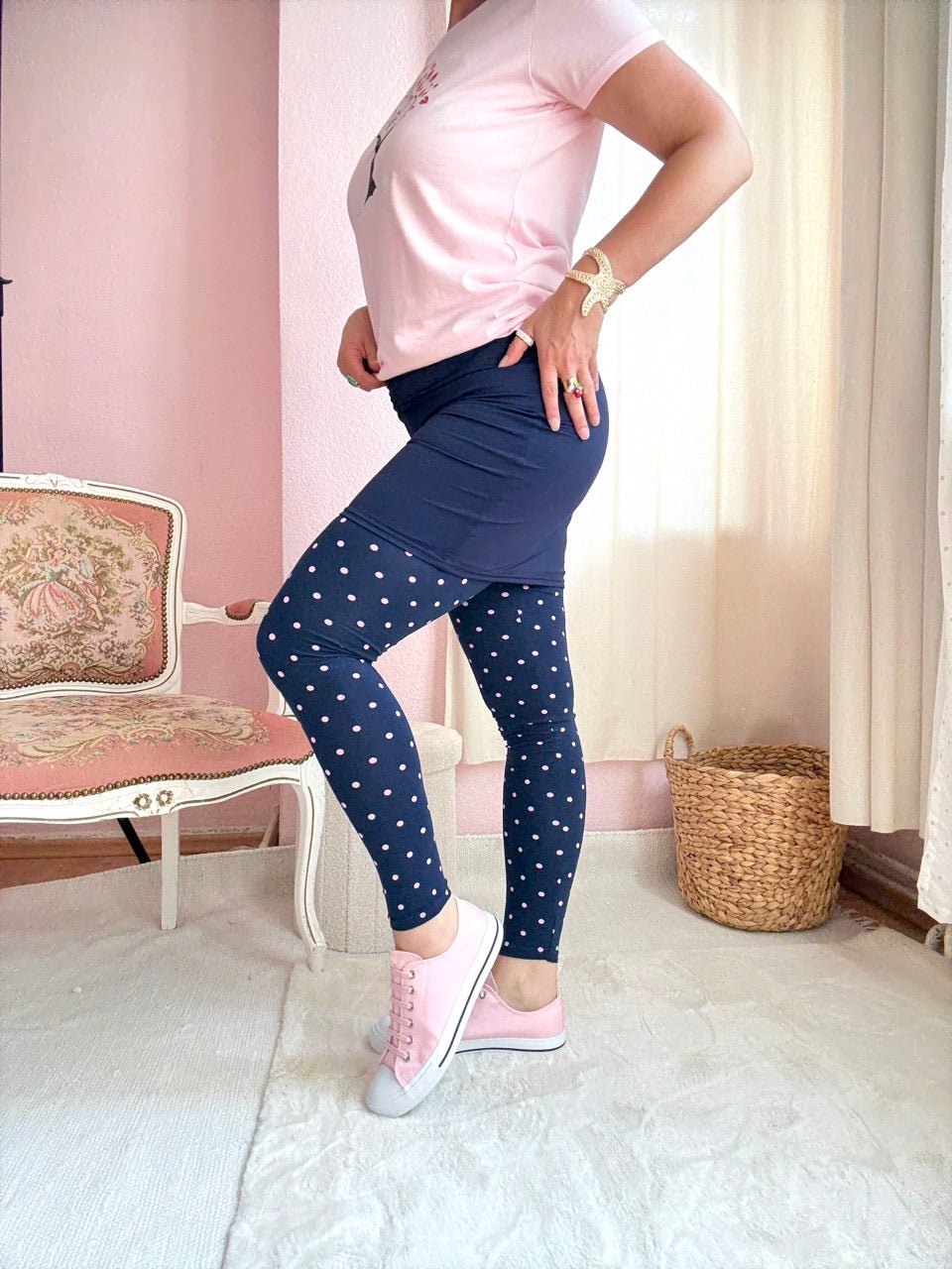 Rock Kurvenkuss Blau - FROLLEIN KÄTHE Shop