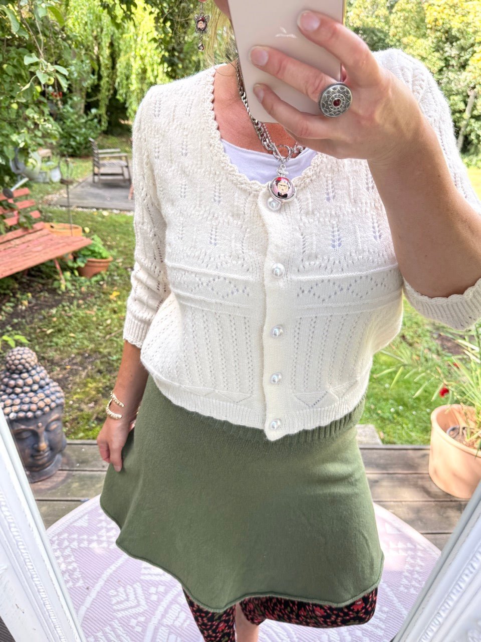 Rock Lilly Leichtigkeit Pistazie - FROLLEIN KÄTHE Shop