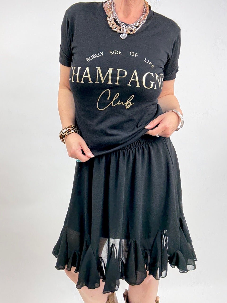 Rock Sofia Schwarz - FROLLEIN KÄTHE Shop