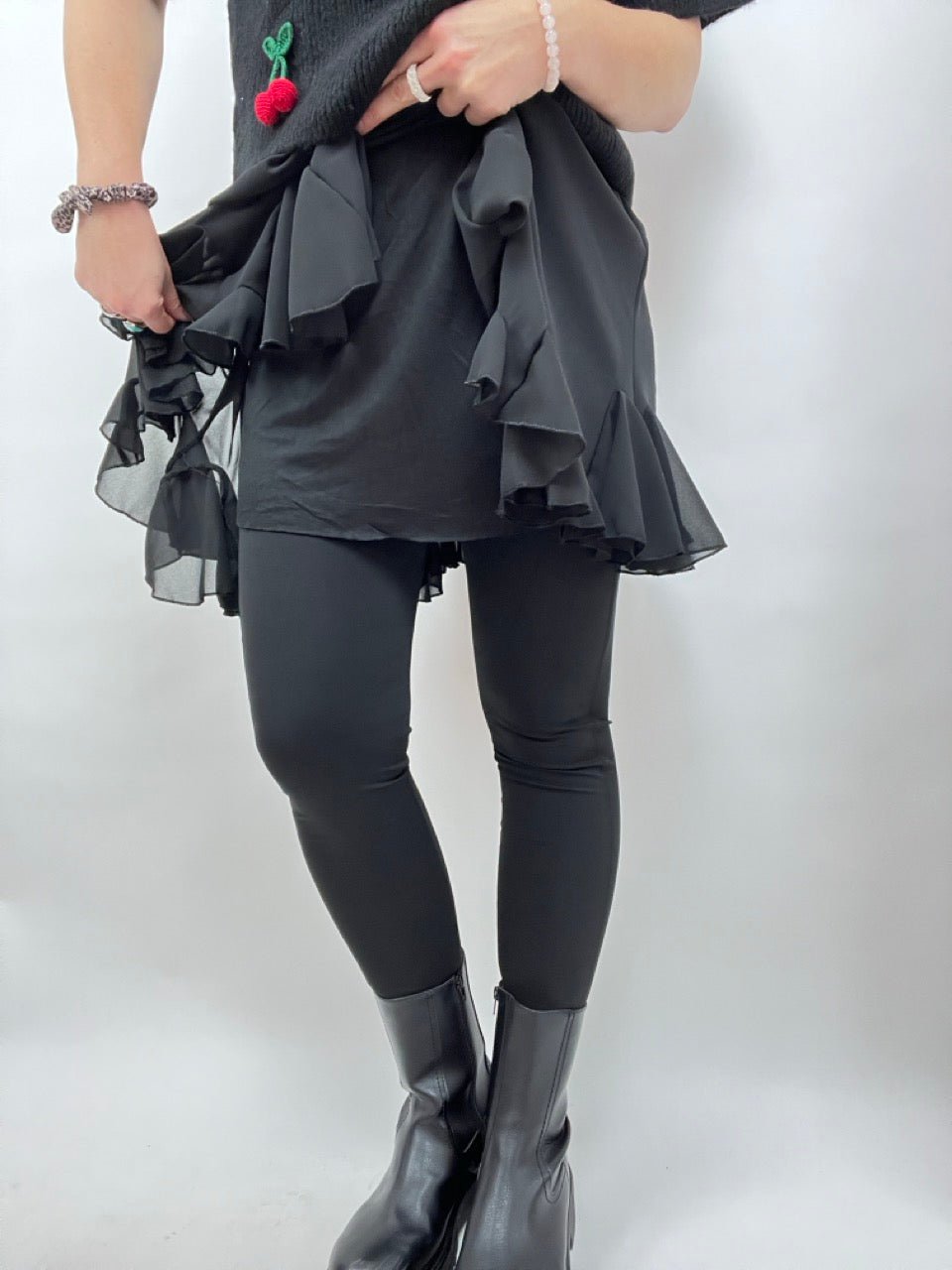 Rock Sofia Schwarz - FROLLEIN KÄTHE Shop