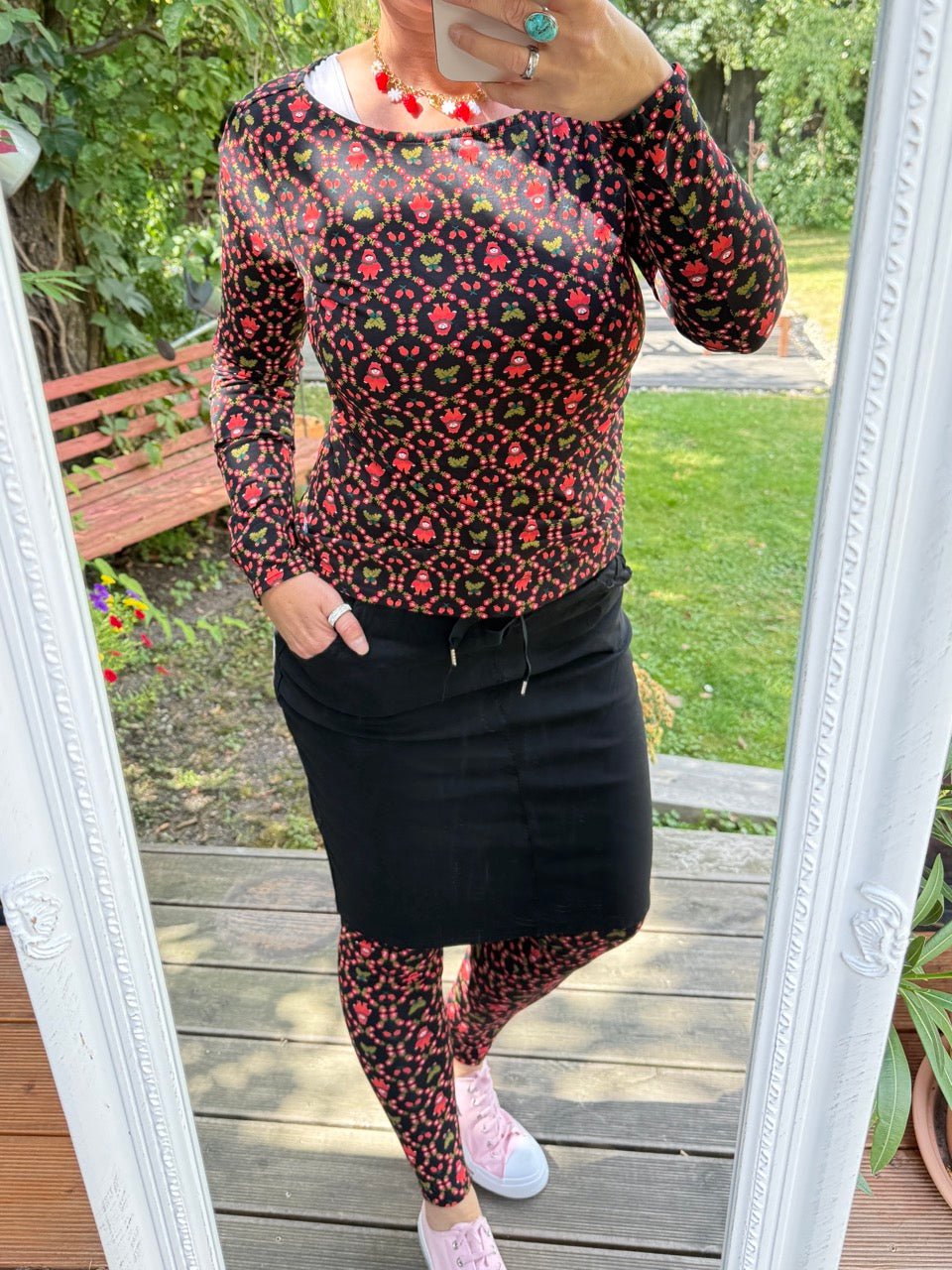 Rock Tamea Schwarz - FROLLEIN KÄTHE Shop