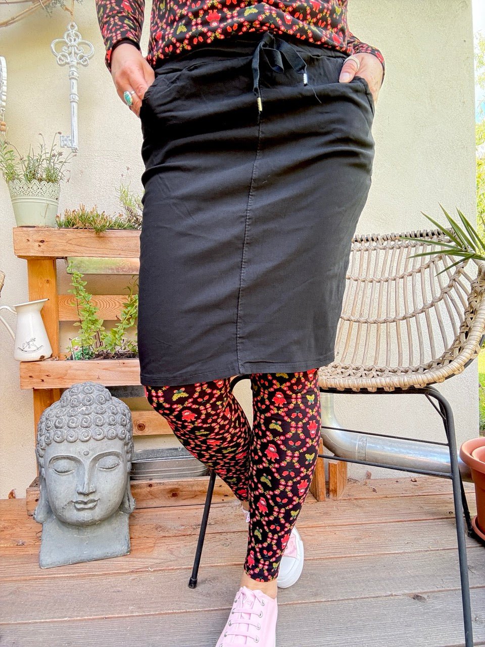 Rock Tamea Schwarz - FROLLEIN KÄTHE Shop