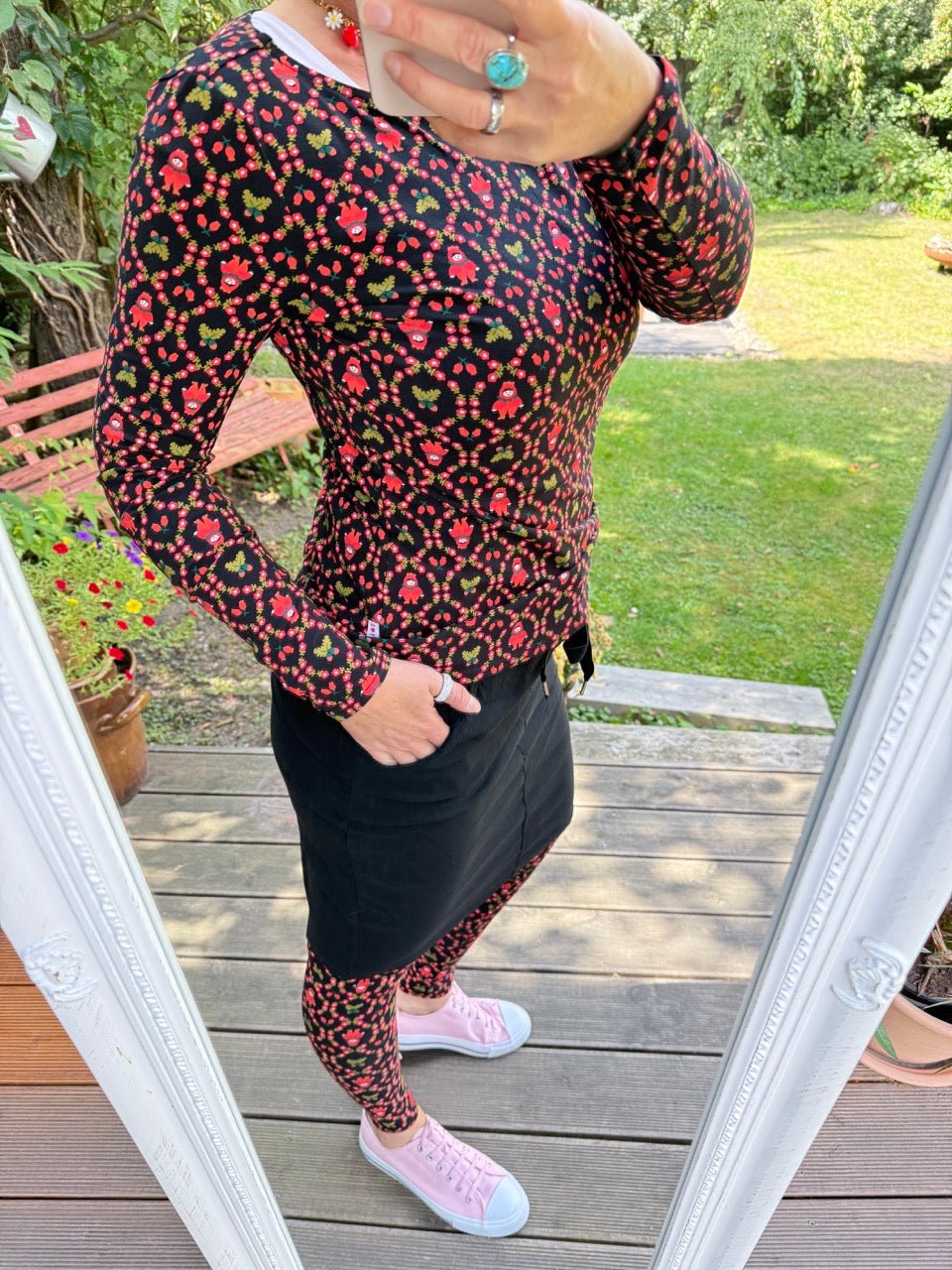 Rock Tamea Schwarz - FROLLEIN KÄTHE Shop