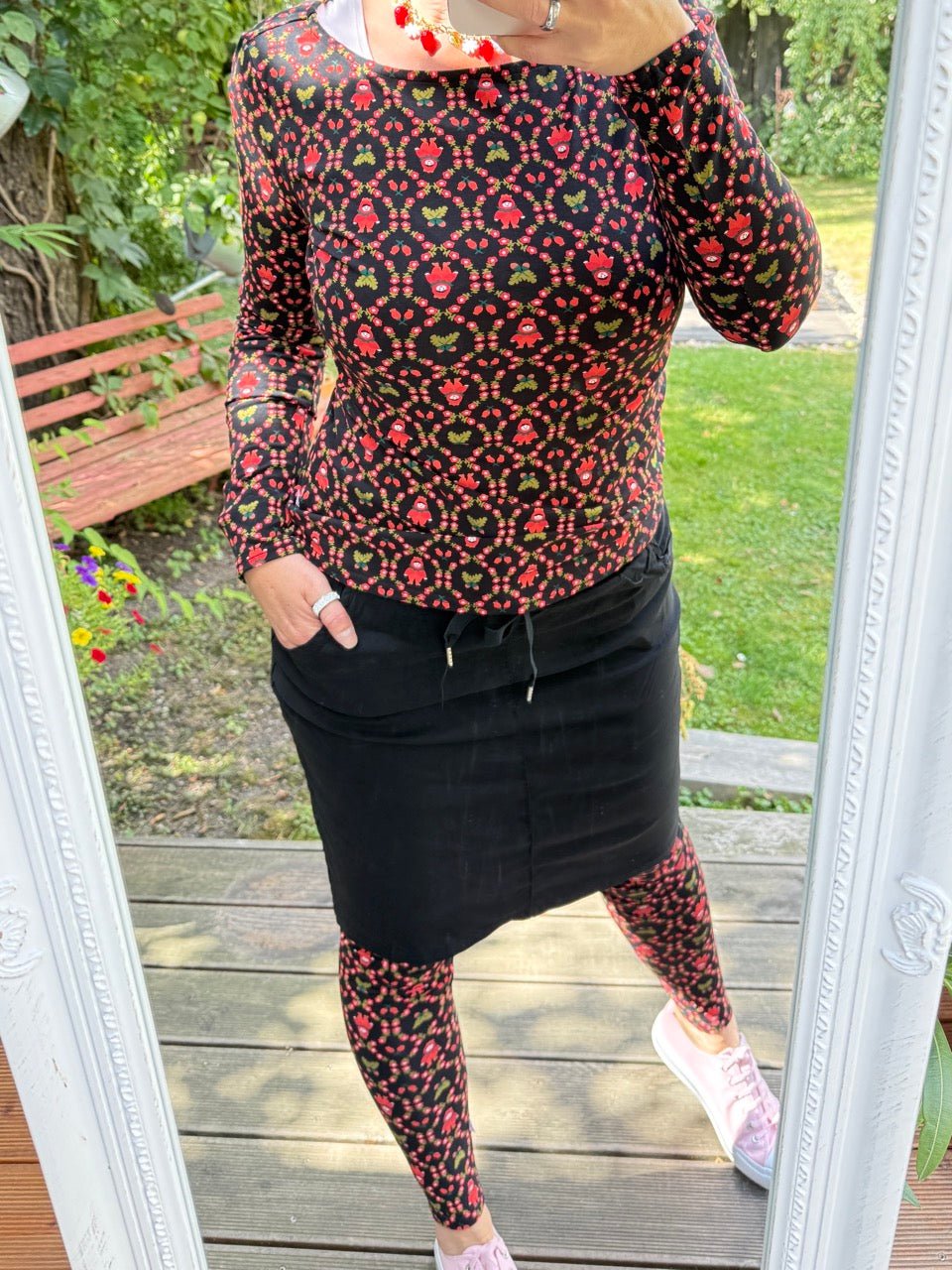 Rock Tamea Schwarz - FROLLEIN KÄTHE Shop