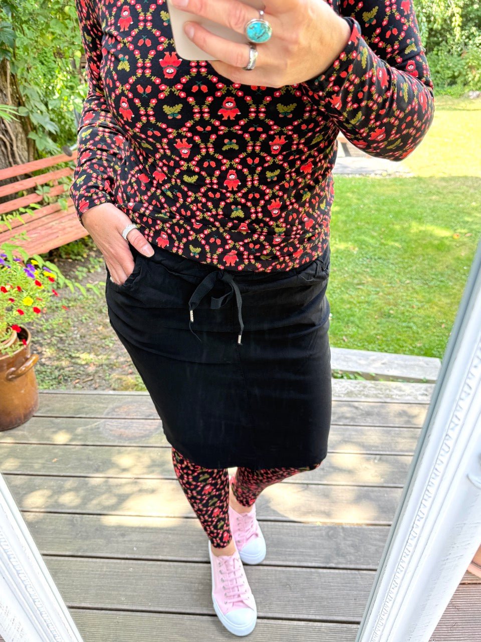 Rock Tamea Schwarz - FROLLEIN KÄTHE Shop