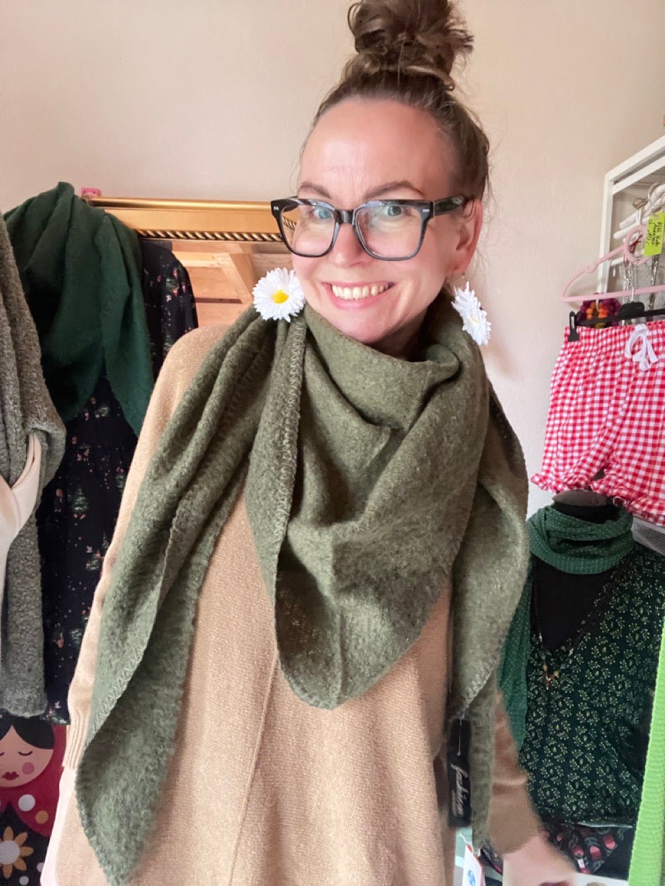 Schal Leicht und Locker viele Farben - FROLLEIN KÄTHE Shop