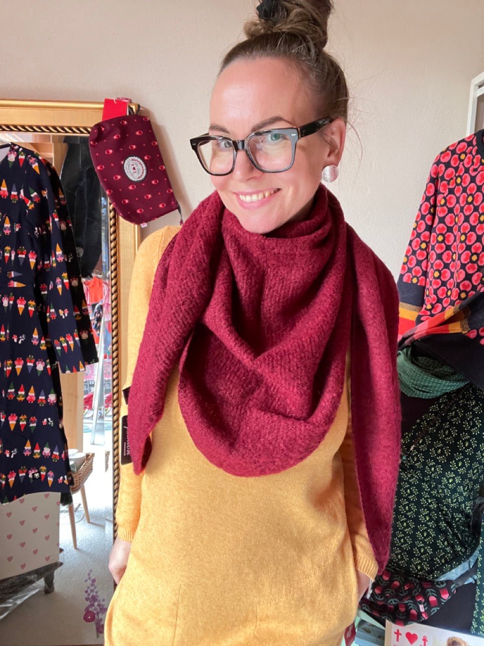 Schal Leicht und Locker viele Farben - FROLLEIN KÄTHE Shop