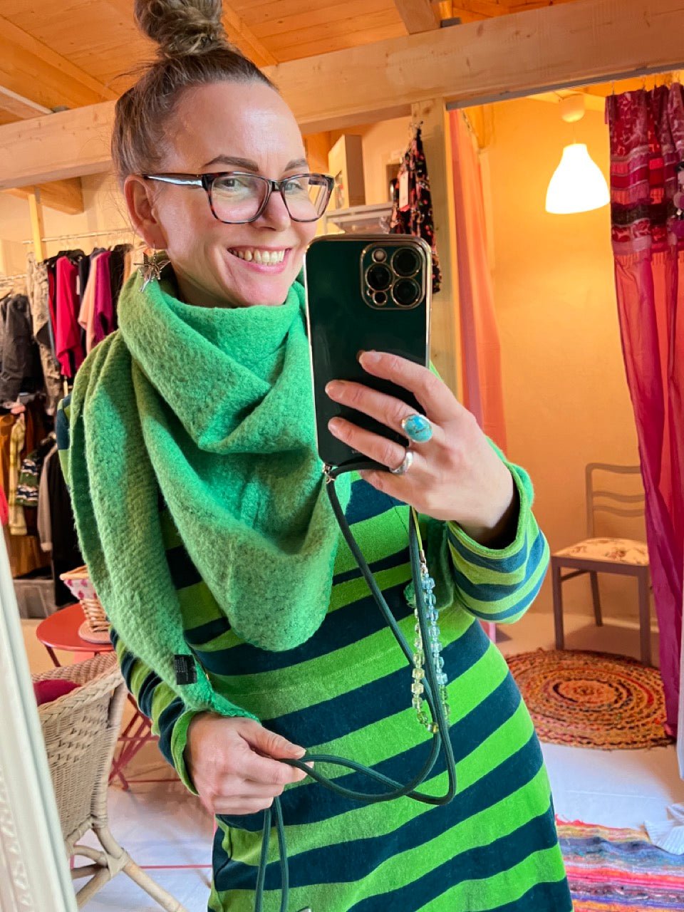 Schal Leicht und Locker viele Farben - FROLLEIN KÄTHE Shop