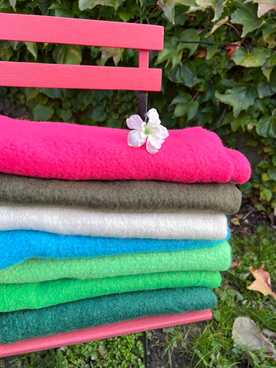 Schal Leicht und Locker viele Farben - FROLLEIN KÄTHE Shop