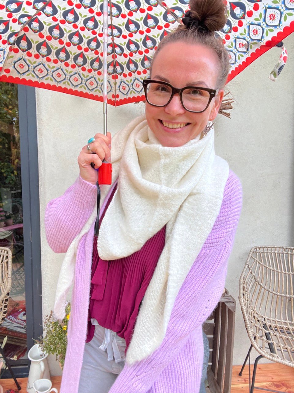 Schal Leicht und Locker viele Farben - FROLLEIN KÄTHE Shop