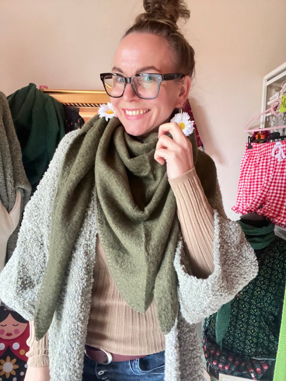 Schal Leicht und Locker viele Farben - FROLLEIN KÄTHE Shop