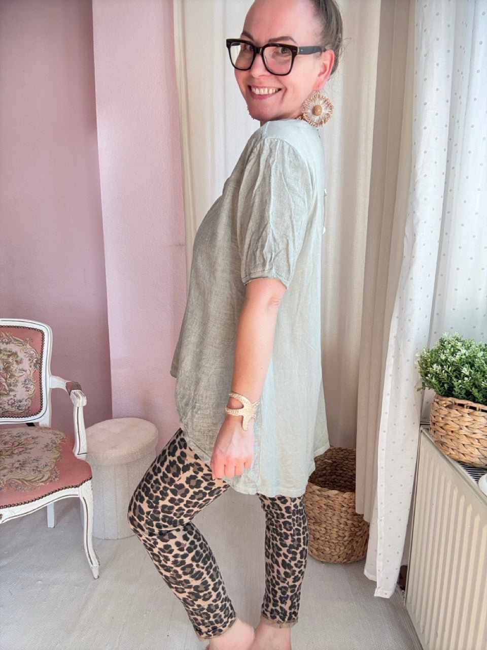 Shirt Amalia Olive - FROLLEIN KÄTHE Shop